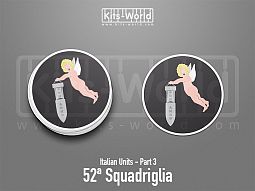 Kitsworld SAV Sticker - Italian Units - 52ª Squadriglia 